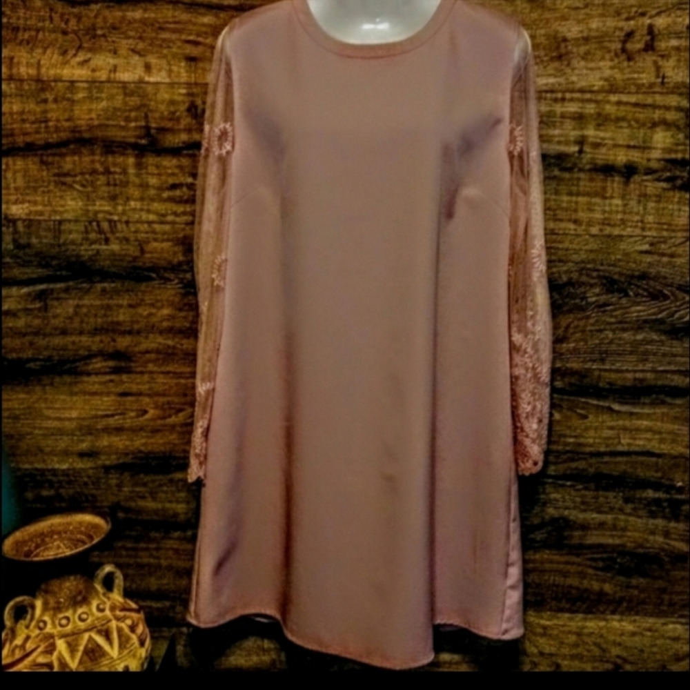 Lulus Dress Size XL Once Upon A Midnight Mauve - Picture 4 of 13
